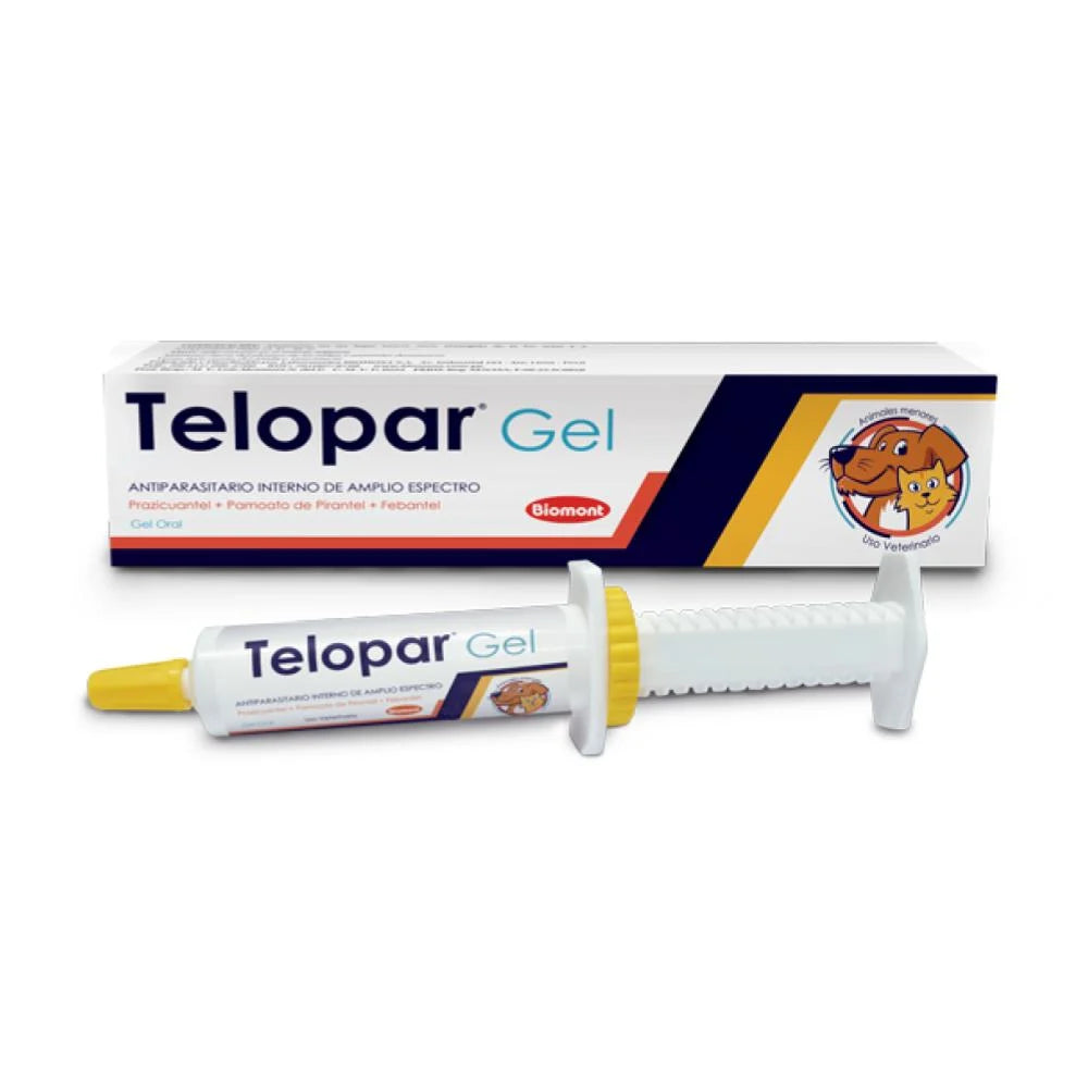 Telopar Gel Oral Jeringa x 2 Ml - Antiparasitario oral