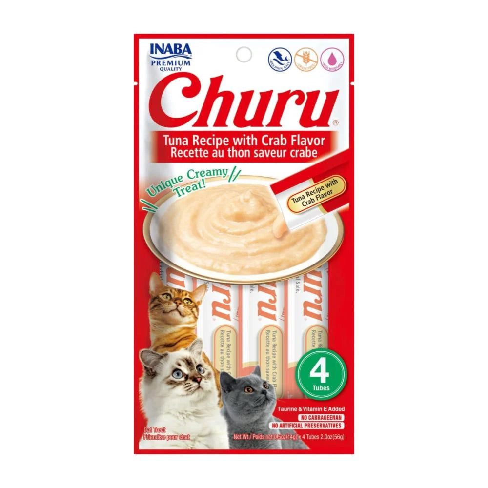 Churu Tuna with Crab Recipe - Snack para Gatos